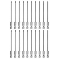 "Magnetische PH1 1/4\" Schraubendreherbits FüR Sechskantschaft 100Mm 20 StüCk"