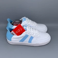 Redvanly Contender Spikeless White Blue Golf Shoes S2502 Men's Sz 10.5 NWT