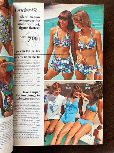 Catálogo de primavera y verano de Los Simpson Sears 1976 Canadá - Imagen 12 de 14