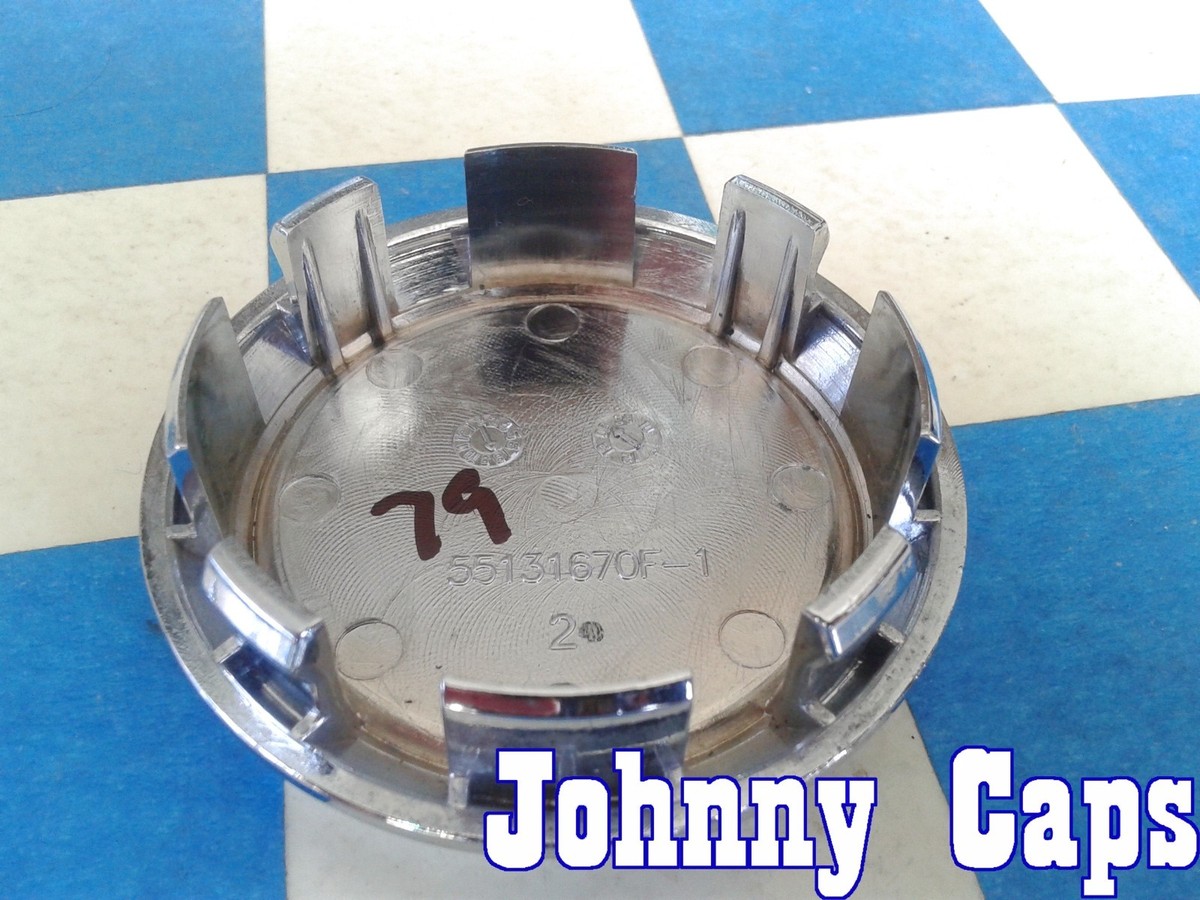 カメリア AKUMA Wheels [79] CHROME Center Caps # 55131670F-1 Custom