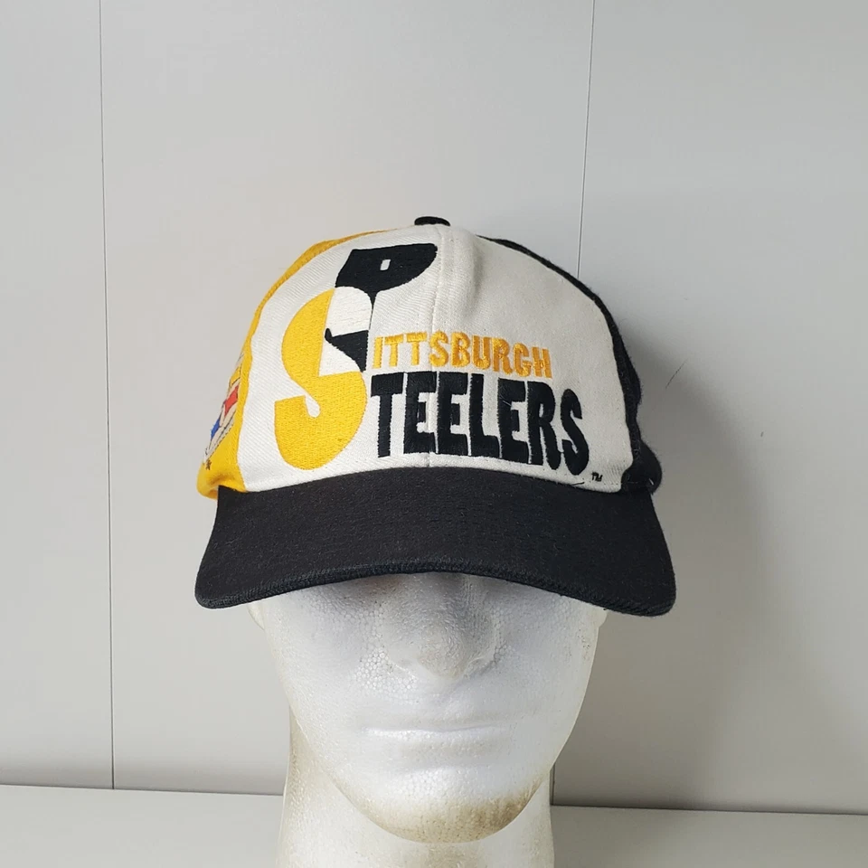 De Colección Pittsburgh Steelers Pro Line AJD Bordado Logo Snapback Gorra Gorra de Béisbol Foto 2 de 4