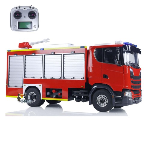 1/14 RC Fire Truck SC 770S PS0015 Radio 2Speed Gearbox Water Spraying Model Car - Picture 5 of 17