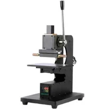 Small Manual Hot Stamping and Embossing Quick Die Change Labelling Machine