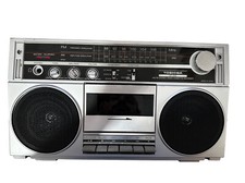 Vintage Toshiba RT-80S Stereo Radio Cassette Recorder Boombox See Description