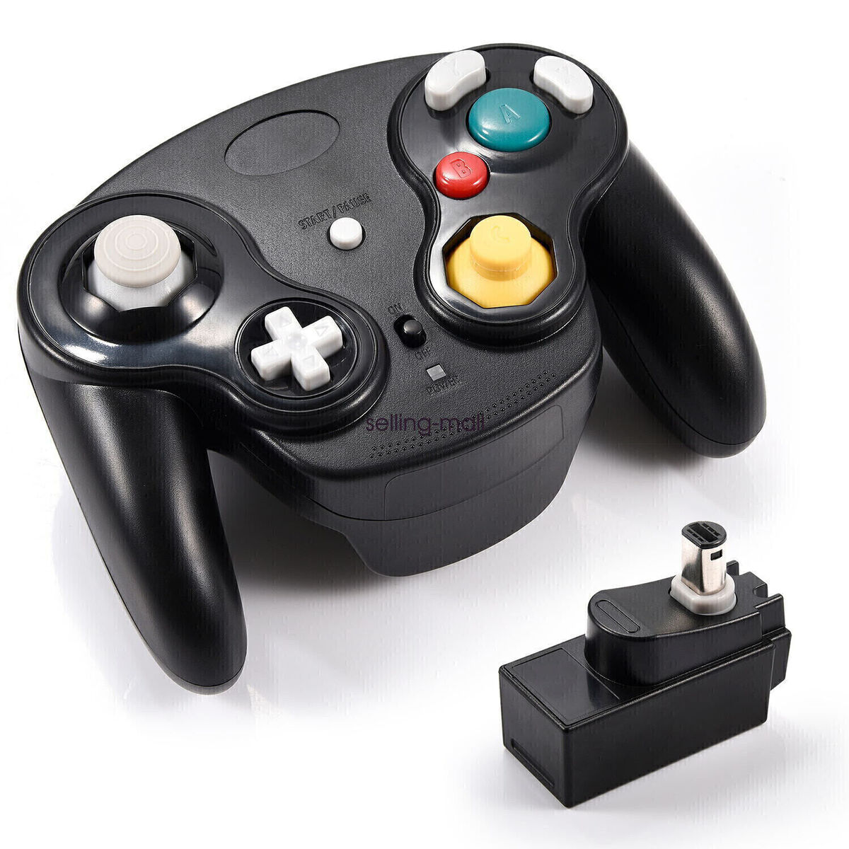 Wireless GameCube Controller + Adapter Wavebird for Nintendo Wireless GameCube Controller + Adapter Wavebird for Nintendo