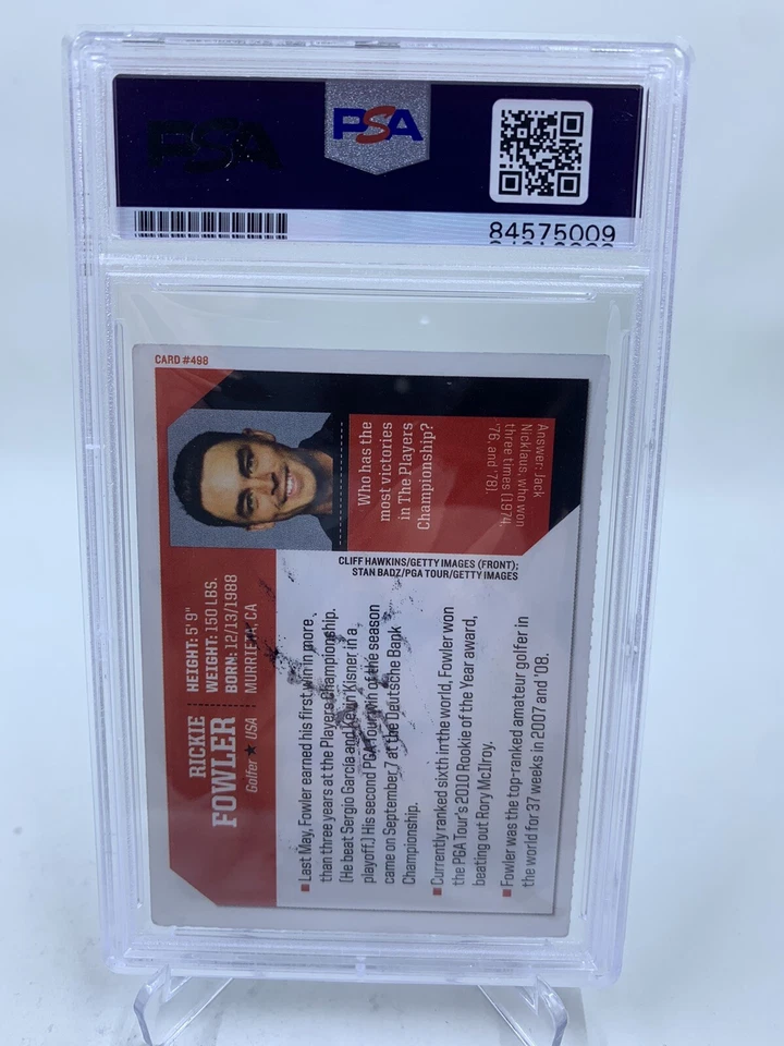 Rickie Fowler Signed 2016 Sports Illustrated For Kids RC IP Auto PSA/DNA PGA - Image 2 of 2