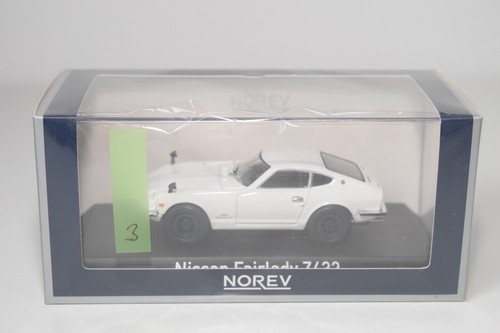 A98 1:43 NOREV 420144 NISSAN FAIRLADY Z 1969 DATSUN BLANCO SIN USAR, EN CAJA 3 - Imagen 11 de 11
