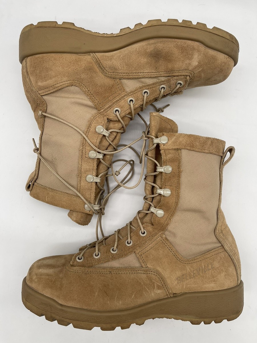 Belleville 790 ST 8” Leather/Nylon WP Steel Toe Tan Combat