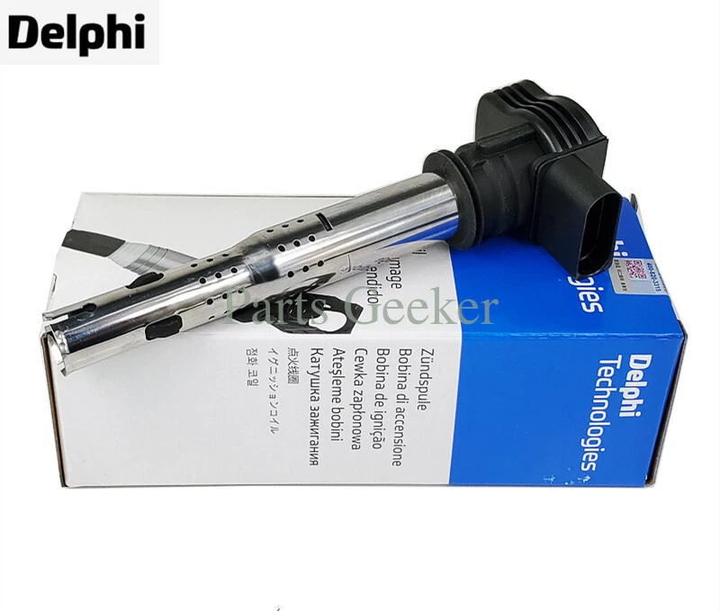 07K905715G Delphi Ignition Coils 4pcs For Audi A3 A4 A5 Q5 TT VW GTI Passat 2.0T Foto 4 de 4