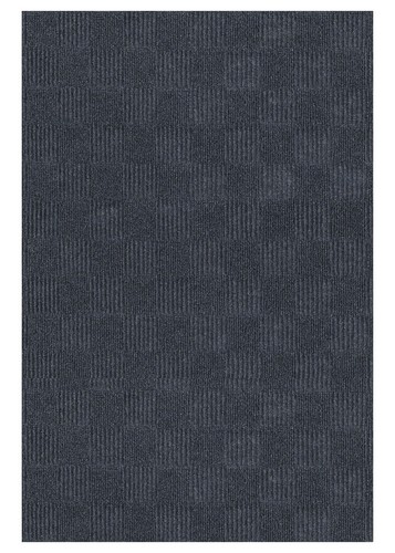 Koeckritz Patchwork Checker Pattern Blue Indoor/Outdoor Area Rug ...