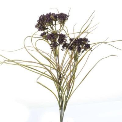 Whispy Hazy Purple Artificial Sedum Grass sprays