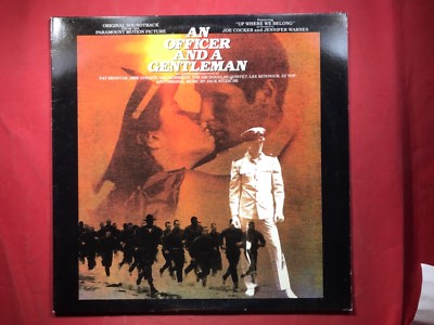 W1-23 AN OFFICER AND A GENTLEMAN ... ORIGINAL MOTION PICTURE SOUNDTRACK ... 1982