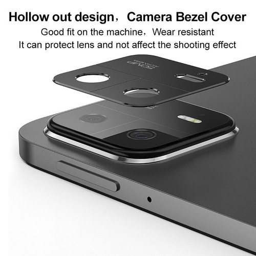 For Xiaomi Pad 6 Max 14, imak Metal Material Hollow Camera Protect Bezel Cover - 第 7/9 張圖片