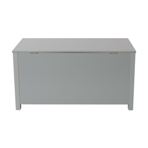 Wooden Toy Box w/ Safety Hinged Lid Storage Bench Home Organization Kids Toy Box - Picture 15 of 35