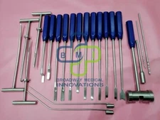 Mueller-Type Cement Removal Instruments Set of 22 Pcs Orthopedic