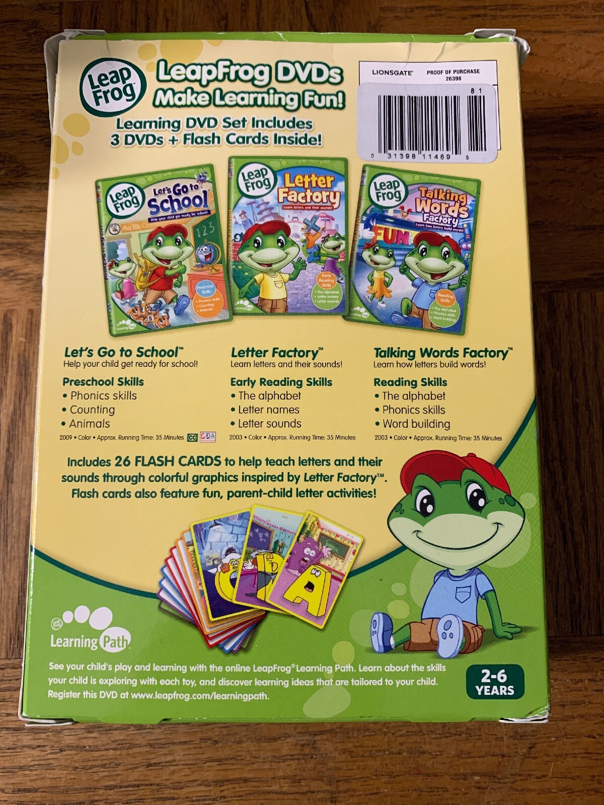 Leaf Frog 英語 DVD 9枚 CD 1枚 セット Leap Frog Season 1+2+3 DVD CD Learning Collection Set