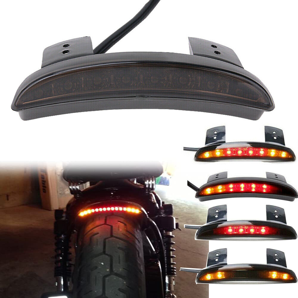 LED Fender Brake Tail Light Turn Signal For Harley Sportster XL