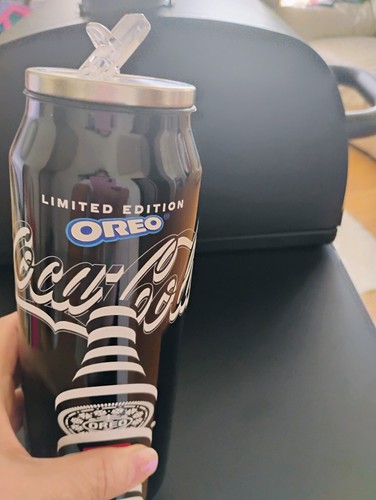 cookies and cream limited Coca-Cola aluminum water bottle - Picture 10 of 10