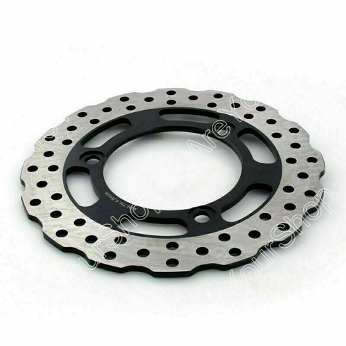 Rear Brake Disc Rotor For Kawasaki Ninja EX250 250R 2008~12 2001 Black - Picture 2 of 3