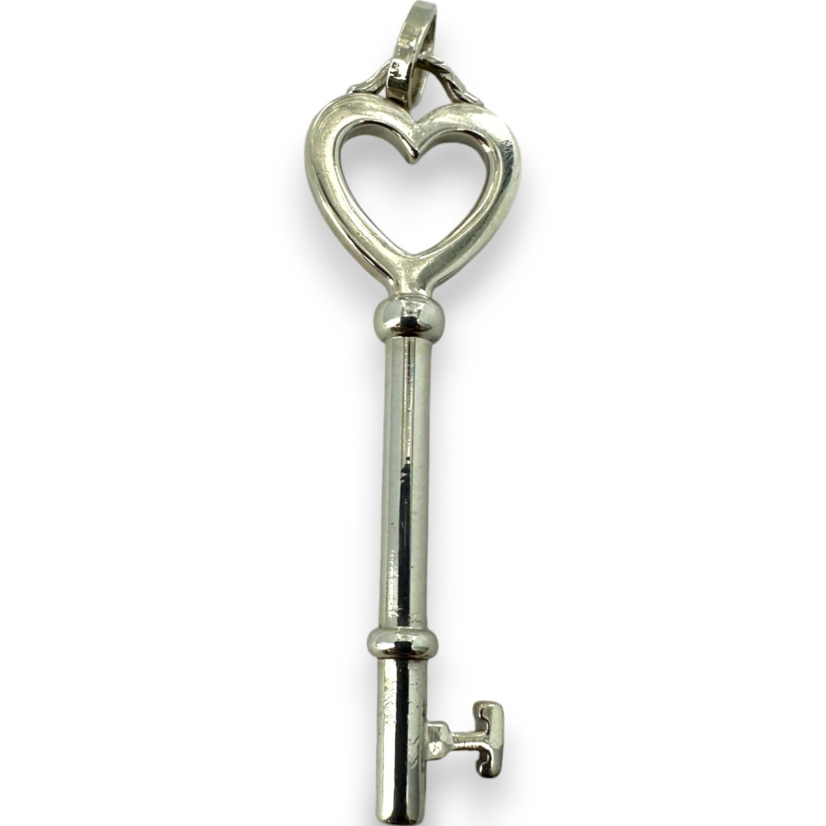 【Tiffany & Co】Tiffany Keys Heart Key ペンダント Tiffany & Co Tiffany Keys Collection Heart 925 Sterling