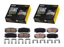 Front & Rear Ceramic Brake Pads for 2010 - 2017 CHEVY EQUINOX 2.4L 3.0L 3.6L