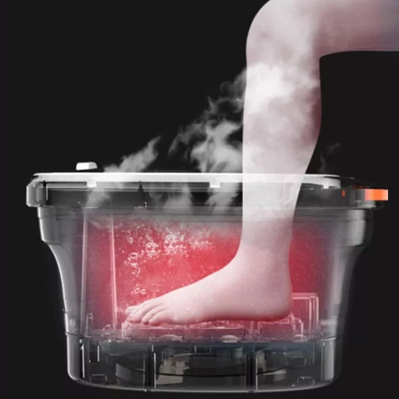 Foot Spa Pedicure Electric Vibrating Wet Warm Bath with Infrared Massage Roller - Picture 5 of 10