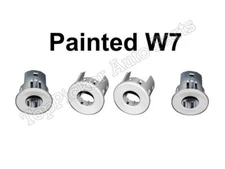 Painted White Rear Bumper Inner Outer Bezel Retainer For Dodge Ram 1500 09-18