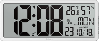 technoline WS8135 Funkwanduhr | DCF-77 Funkempfang | Wochentagsanzeige - Bild 1 von 4
