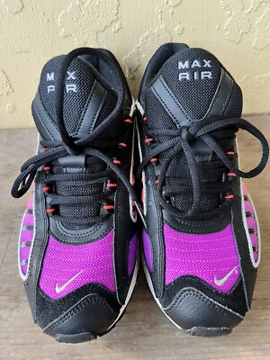 ?? NIKE AIR MAX TAILWIND 4 Men’s Sz 9 SUNS ORANGE/PURPLE/BLACK - EXCELLENT Nike Air Max Tailwind IV  main image 3