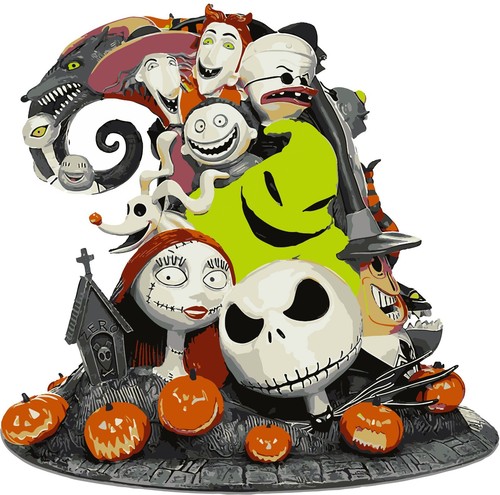 Nightmare Before Christmas Wall/Window Stickers - Removable (A5-A0) - Picture 10 of 27