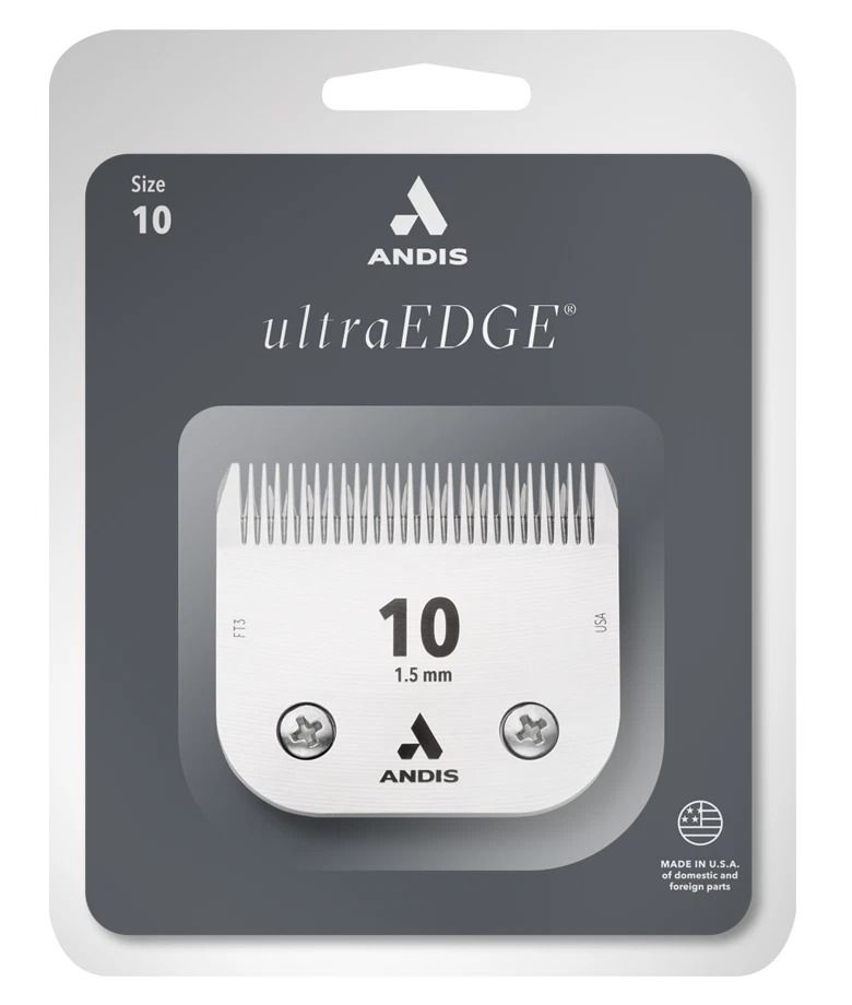 Andis UltraEdge 10 Blade*Fit AGC2 DBLC2,Oster A5,Wahl KM10+ Clipper*Pet Grooming