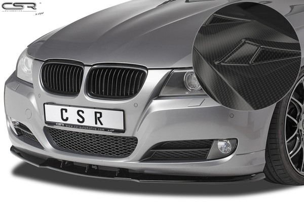 Csr Cup-Spoilerlippe Abs Carbon Look Mit Abe FüR Bmw E90 / E91 Lci-image