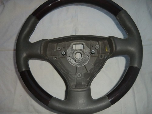 Volante de madera original volante deportivo volante de cuero AUDI A2 A3 A4 A6 A8 TT volante - Imagen 3 de 8