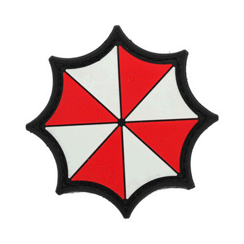 PARCHE DE PVC 3D Resident Evil Red Umberlla Corporation EJÉRCITO - Imagen 5 de 7