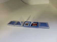 5 NEW Padded Blue Protective Cartridge Game Cases for Nintendo DS 3DS 17D