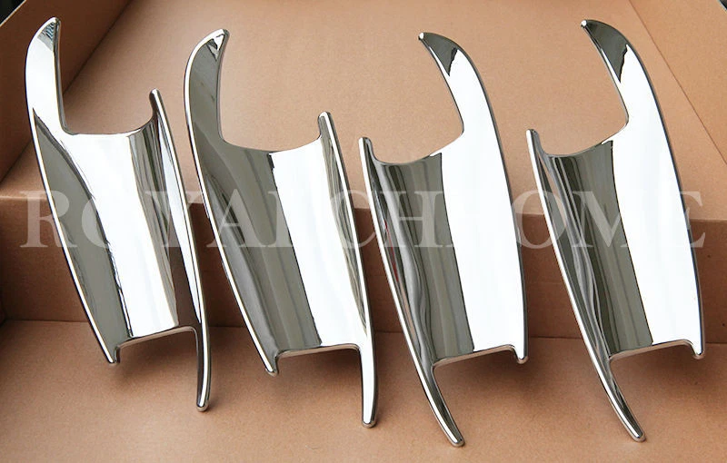 Taza de manija de puerta cromada 4x para Mercedes Benz Clase C W204 07-14 Sedán Estate AMG Foto 2 de 4