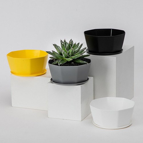 Flower Pots Large Diameter Plastic Planters With Hole Great For Herbs African - Picture 13 of 30