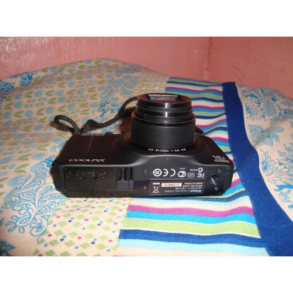 Nikon COOLPIX S9300 16.0MP Digital Camera 18x Optica Zoom Black | eBay