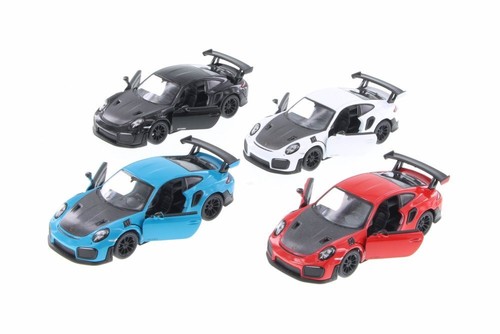 KINSMART PORSCHE 911 GT2 RS DIECAST CAR SET BOX OF 12 1/36 DIECAST CARS ASSORTED - 第 1/2 張圖片