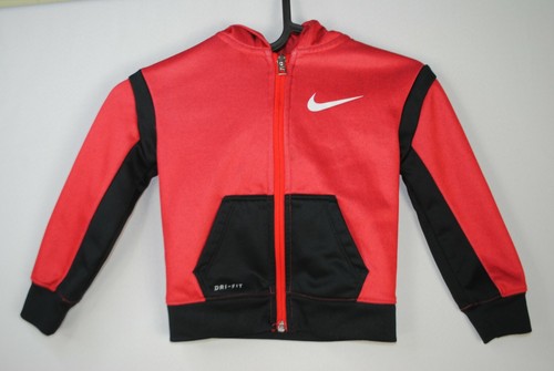 Nike Toddler Full Zip up Hoodie Size 2T Boys/ Girls Dri Fit