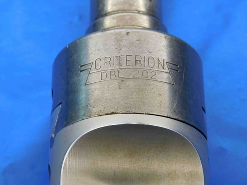 CRITERION DBL 202 FINISH OFFSET ADJUSTABLE BORING HEAD 1" HOLDS 1/2 BAR - Picture 6 of 7