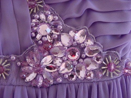 NWT Vintage CITY TRIANGLES Prom Event Wedding Evening Gown Rhinestone Bodice 3 - Picture 13 of 19