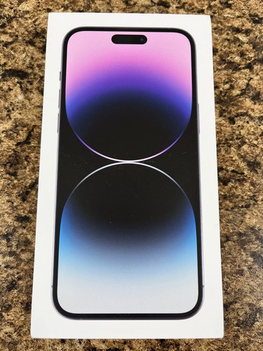 Apple iPhone 14 Pro Max Empty Retail Box Original OEM- Gold/Silver/Space Black - 第 3/15 張圖片