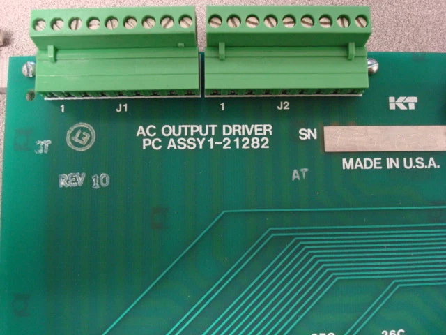 USED Kearney & Trecker 1-21282 100VAC Output Driver Board - Image 3 of 3