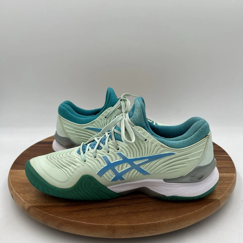 Tenis/pickleball talla 7 Asics para mujer cancha FF 2 bio como nuevo/laguna Foto 2 de 4