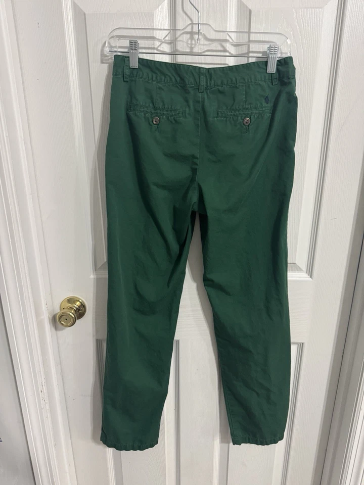 Pantalones chinos Polo Ralph Lauren para niños talla 18 verde cazador 100 % algodón Foto 2 de 3