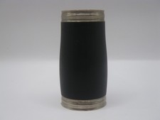 VINTAGE Bb CLARINET BARREL - HARD RUBBER EBONITE, FAUX WOODGRAIN - SHORT 62mm