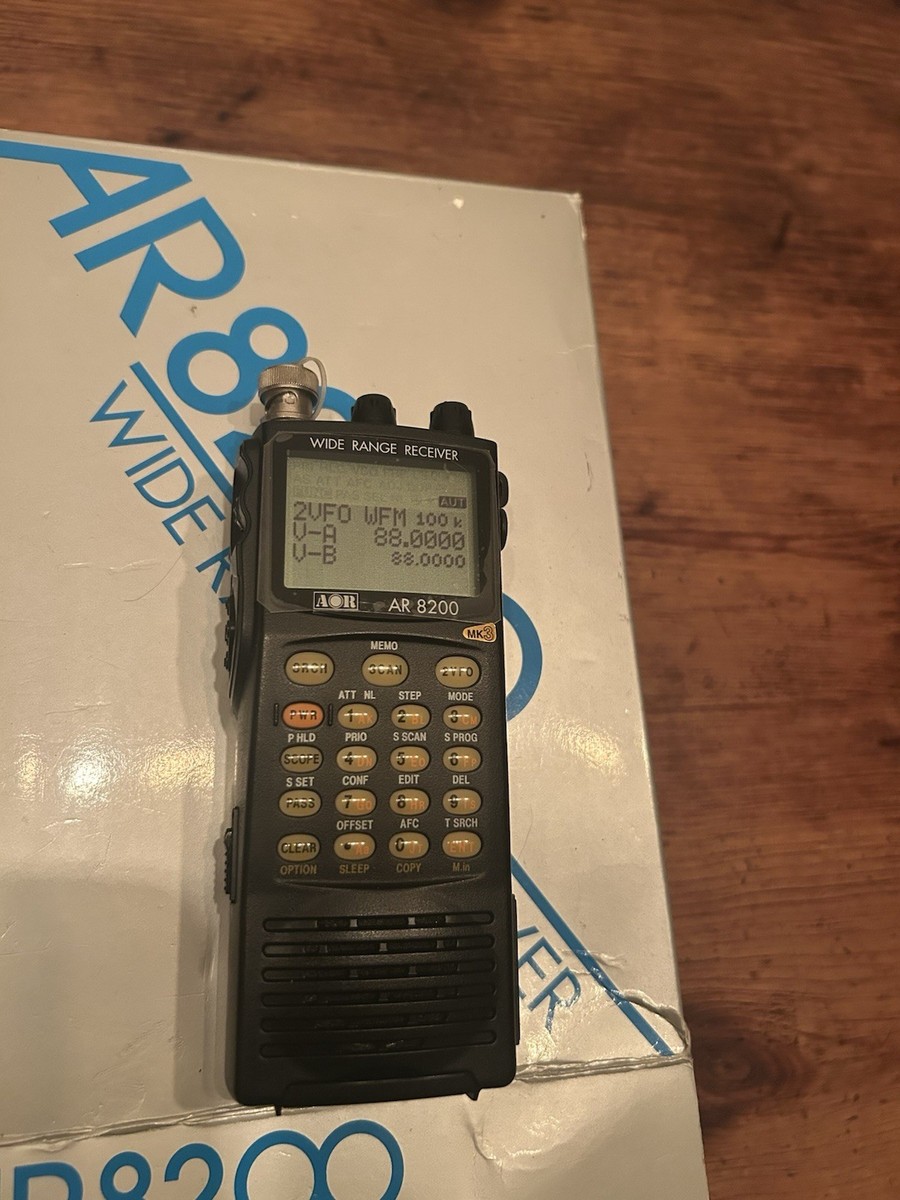 AOR AR8200 Mk3 Wide Range Receiver Great Condition | eBay
