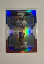2021 Panini Prizm - Rookie Ernest Jones #421 Red White & Blue Prizm (RC)