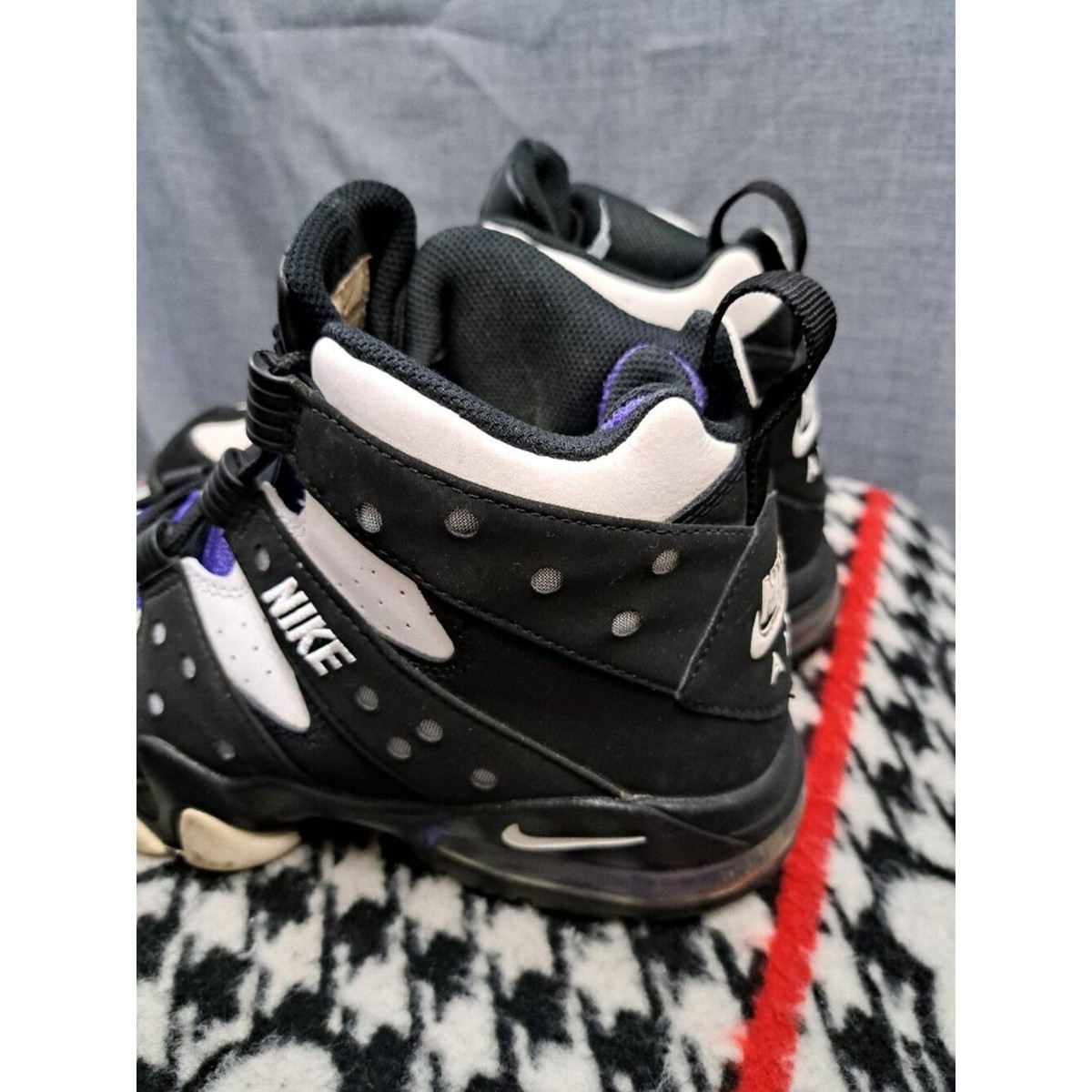 Nike Air Max 2 CB 94 2015 Black Purple 305440-006 Size 10 Men Barkley 94 Purple Nike Air Max CB 94 OG  main image 3